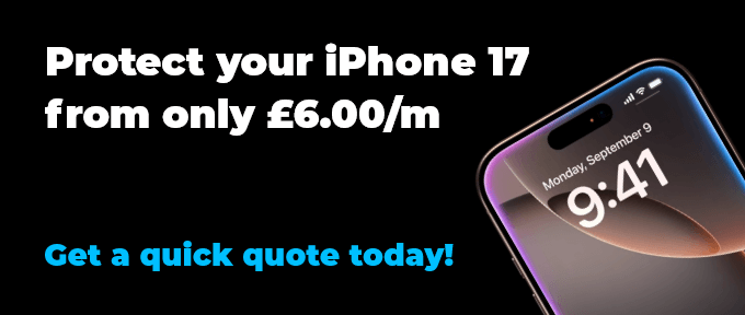 Protect your iPhone 17 from only £6.00/m - Pay annually and get 2 months FREE!